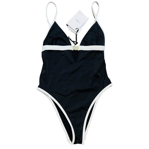 BALMAIN***One-Piece Black BALMAIN Swim***F36;US 4 $630 - Picture 3 of 10